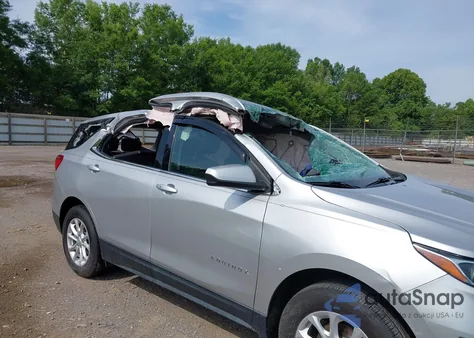 2018 Chevrolet Equinox Lt из США, поврежденный, VIN 3GNAXSEV5JS570108